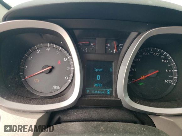 2012 Chevrolet Equinox 1LT z VIN 2GNALDEK5C1266577, wystawiony jako Copart lot #54303135 z przebiegiem 133 644 mil mil oraz Szkoda całkowita • Salvage title. Historia ofert i sprzedaży dostępna na DreamBid. Obrazek 9.