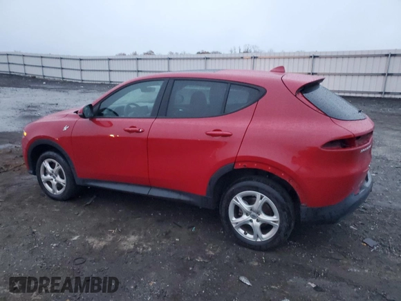 2023 Dodge Hornet GT Plus with VIN ZACNDFBN3P3A05713, listed as a Copart auction lot 81337164 with 46,173 mi miles and Salvage Title. Bid and sale history available at DreamBid. Image 2.