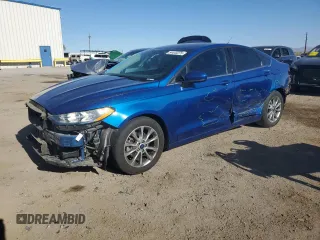 2017 Ford Fusion S with VIN 3FA6P0G77HR294331, listed as a Copart auction lot 54445275 with 106,561 mi miles and Salvage Title. Bid and sale history available at DreamBid. Image 1.