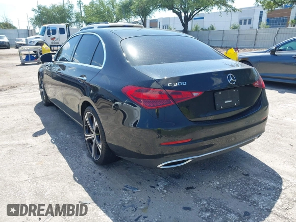 2023 Mercedes-Benz C 300 with VIN W1KAF4GB3PR134336, listed as a IAAI auction lot 42011045 with 13,460 mi miles and . Bid and sale history available at DreamBid. Image 3.