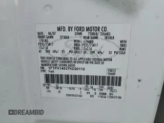 2007 Ford F-150 XLT z VIN 1FTPX14537KD20112, wystawiony jako Copart lot #63620575 z przebiegiem 185 021 mil mil oraz Czysty tytuł • Clean title. Historia ofert i sprzedaży dostępna na DreamBid. Obrazek 12.