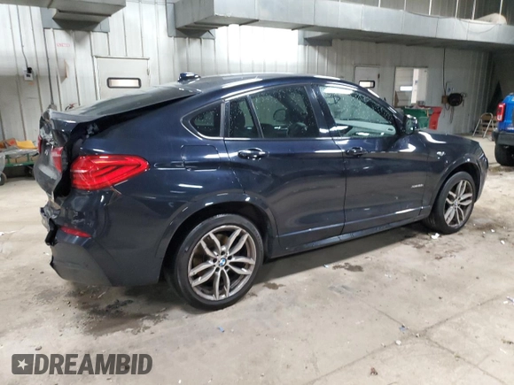 2016 BMW X4 xDrive28i z VIN 5UXXW3C51G0R20377, wystawiony jako Copart lot #56760505 z przebiegiem 106 669 mil mil oraz Nie do naprawy • Non repairable. Historia ofert i sprzedaży dostępna na DreamBid. Obrazek 3.