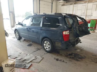 2007 Kia Sedona EX with VIN KNDMB233276179145, listed as a IAAI auction lot 41862424 with 116,525 mi miles. Bid and sale history available at carsss.com. Image 3.