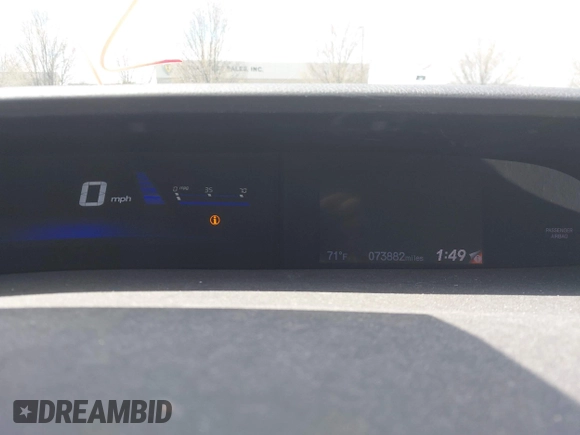 2015 Honda Civic Sedan LX with VIN 19XFB2F56FE274984, listed as a IAAI auction lot 42081778 with 73,882 mi miles. Bid and sale history available at carsss.com. Image 7.