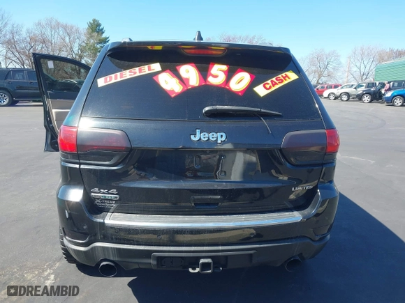 2015 Jeep Grand Cherokee Limited with VIN 1C4RJFBM1FC113082, listed as a IAAI auction lot 41710144 with 1 mi miles. Bid and sale history available at carsss.com. Image 15.