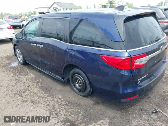2019 Honda Odyssey EX with VIN 5FNRL6H50KB018150, listed as a IAAI auction lot 42119727 with 94,535 mi miles. Bid and sale history available at carsss.com. Image 3.