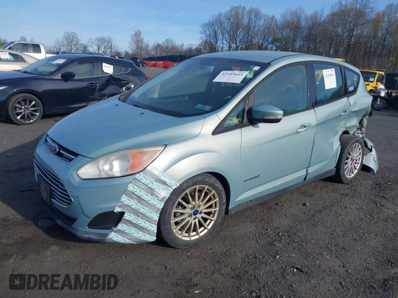 2013 Ford C-Max SE with VIN 1FADP5AU9DL506920, listed as a IAAI auction lot 42105665 with 194,064 mi miles. Bid and sale history available at carsss.com. Image 2.