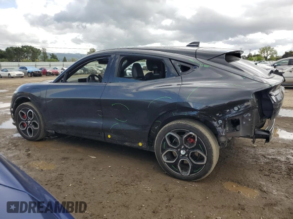 2022 Ford Mustang Mach-E GT with VIN 3FMTK4SE1NMA40482, listed as a Copart auction lot 51544475 with 30,391 mi miles and Salvage title. Bid and sale history available at DreamBid. Image 2.