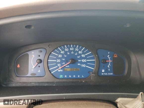 2001 Toyota Sienna CE with VIN 4T3ZF19C21U337517, listed as a Copart auction lot 57107654 with 199,496 mi miles and Salvage Title. Bid and sale history available at carsss.com. Image 9.