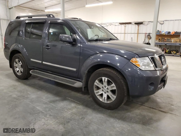 2012 Nissan Pathfinder S with VIN 5N1AR1NB4CC630578, listed as a Copart auction lot 52335705 with 156,977 mi miles and Salvage Title. Bid and sale history available at carsss.com. Image 4.
