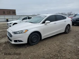 2016 Ford Fusion Titanium with VIN 3FA6P0K98GR369562, listed as a Copart auction lot 86547534 with 214,399 mi miles and Salvage Title. Bid and sale history available at carsss.com. Image 1.