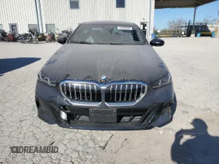 2024 BMW 5 Series 540i xDrive with VIN WBA63FJ00RCS64587, listed as a Copart auction lot 79386694 with 0 mi miles and Salvage Title. Bid and sale history available at carsss.com. Image 5.