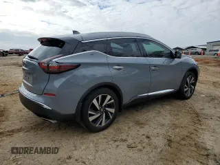 2022 Nissan Murano SL with VIN 5N1AZ2CJ4NC112246, listed as a Copart auction lot 44647395 with 48,790 mi miles and Salvage Title. Bid and sale history available at carsss.com. Image 3.