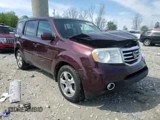 2013 Honda Pilot EX-L with VIN 5FNYF4H50DB034990, listed as a Copart auction lot 56012355 with 242,602 mi miles and Clean Title. Bid and sale history available at DreamBid. Image 15.