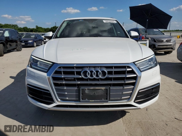 2018 Audi Q5 Premium with VIN WA1ANAFY1J2238223, listed as a Copart auction lot 56636095 with 69,752 mi miles and Clean title. Bid and sale history available at DreamBid. Image 5.