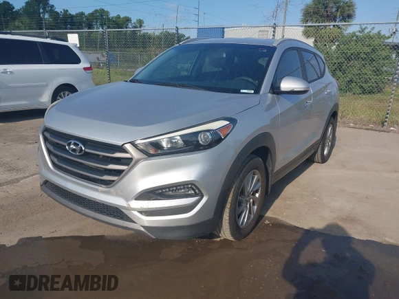 2016 Hyundai Tucson Limited with VIN KM8J33A25GU227907, listed as a IAAI auction lot 42211605 with 142,578 mi miles. Bid and sale history available at carsss.com. Image 17.