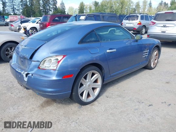 2005 Chrysler Crossfire Limited with VIN 1C3AN69L95X027402, listed as a IAAI auction lot 42175305 with 37,633 mi miles and . Bid and sale history available at DreamBid. Image 4.
