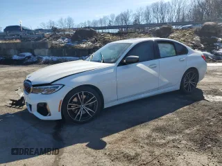 2020 BMW 3 Series M340i xDrive with VIN WBA5U9C08LFH80325, listed as a Copart auction lot 47412155 with Not Provided miles and Salvage Title. Bid and sale history available at DreamBid. Image 1.