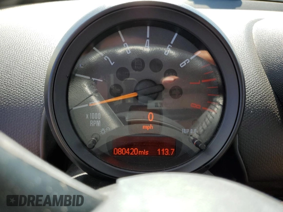 2016 MINI Countryman S with VIN WMWZC3C56GWT07894, listed as a Copart auction lot 59388905 with 80,420 mi miles and Salvage title. Bid and sale history available at DreamBid. Image 9.