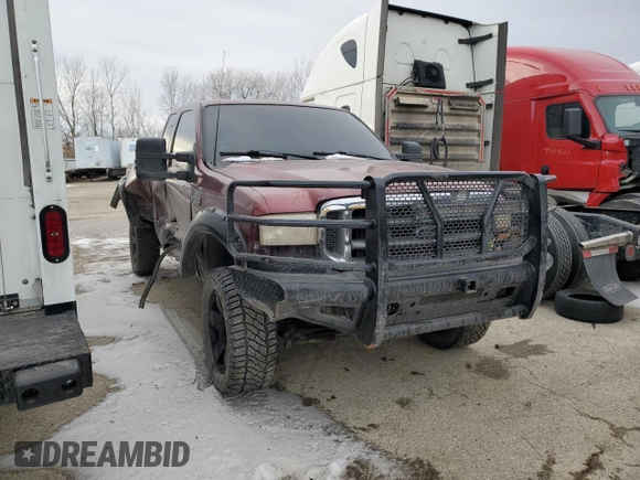 2000 Ford F-350 XL with VIN 1FTSX31F5YEB91180, listed as a Copart auction lot 89172645 with 230,534 mi miles and Salvage Title. Bid and sale history available at DreamBid. Image 4.