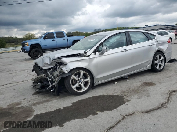 2016 Ford Fusion SE with VIN 3FA6P0HD4GR297433, listed as a Copart auction lot 52879965 with 0 mi miles and Salvage Title. Bid and sale history available at carsss.com. Image 1.
