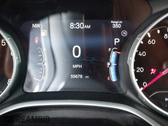 2018 Jeep Compass Latitude with VIN 3C4NJCBB0JT124163, listed as a IAAI auction lot 42293176 with 55,676 mi miles and . Bid and sale history available at DreamBid. Image 15.