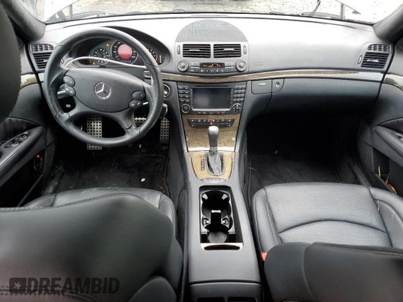 2007 Mercedes-Benz E 63 AMG with VIN WDBUF77X27B012109, listed as a Copart auction lot 86757394 with 60,309 mi miles and Salvage Title. Bid and sale history available at carsss.com. Image 8.