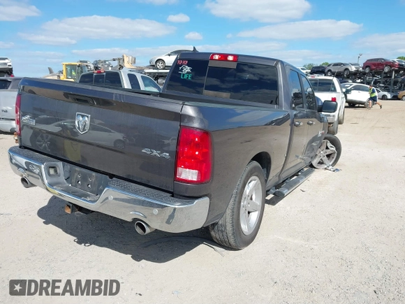 2018 Ram 1500 Harvest z VIN 1C6RR7GT2JS243442, wystawiony jako IAAI lot #40893024 z przebiegiem 78 825 mil mil oraz . Historia ofert i sprzedaży dostępna na DreamBid. Obrazek 4.
