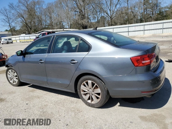 2015 Volkswagen Jetta Sedan 1.8T SE w/Connectivity with VIN 3VWD07AJ0FM309214, listed as a Copart auction lot 48493085 with 118,668 mi miles and Salvage Title. Bid and sale history available at carsss.com. Image 2.
