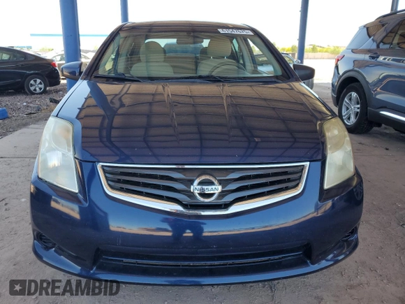 2012 Nissan Sentra S with VIN 3N1AB6AP6CL692921, listed as a Copart auction lot 61547675 with 126,118 mi miles and Salvage title. Bid and sale history available at DreamBid. Image 5.
