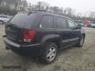 2007 Jeep Grand Cherokee Laredo with VIN 1J8HR48P87C570895, listed as a Copart auction lot 82863954 with 116,444 mi miles and Clean Title. Bid and sale history available at carsss.com. Image 3.