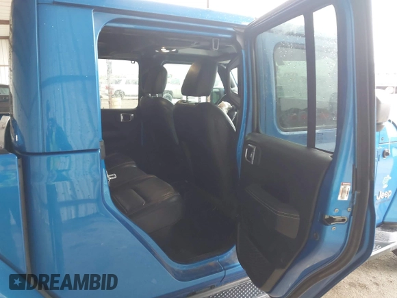 2020 Jeep Gladiator Overland with VIN 1C6HJTFG6LL212997, listed as a IAAI auction lot 41952950 with 60,803 mi miles and . Bid and sale history available at DreamBid. Image 8.
