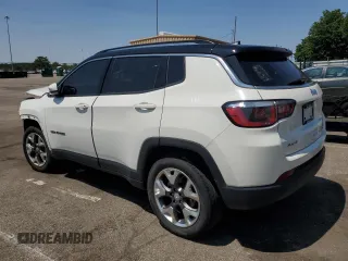 2020 Jeep Compass Limited z VIN 3C4NJDCB7LT116942, wystawiony jako Copart lot #59010775 z przebiegiem 74 888 mil mil oraz Czysty tytuł • Clean title. Historia ofert i sprzedaży dostępna na DreamBid. Obrazek 2.