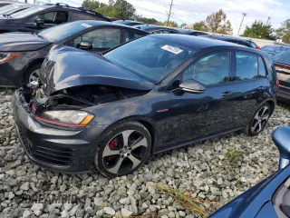 2015 Volkswagen GTI SE with VIN 3VW4T7AUXFM048675, listed as a Copart auction lot 71947234 with 122,005 mi miles and Salvage Title. Bid and sale history available at DreamBid. Image 1.