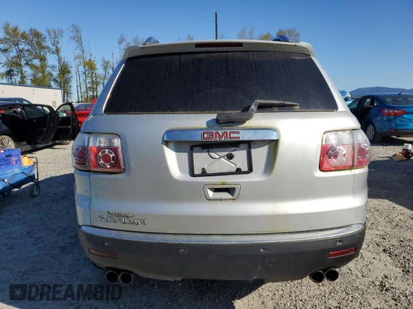 2010 GMC Acadia SLE with VIN 1GKLRLED6AJ101740, listed as a Copart auction lot 53071775 with 147,217 mi miles and Clean Title. Bid and sale history available at DreamBid. Image 6.