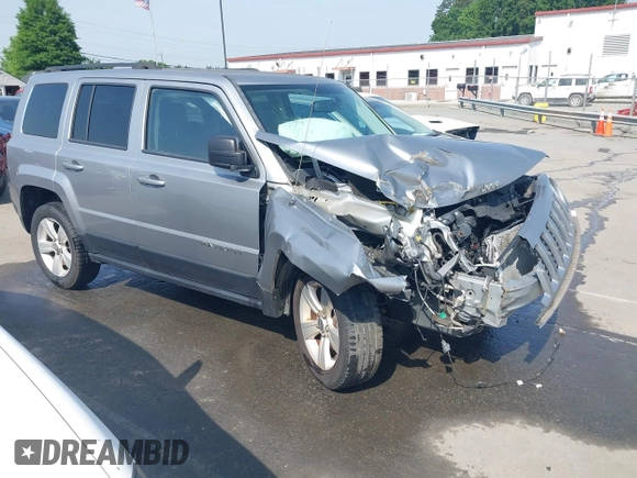 2016 Jeep Patriot Latitude with VIN 1C4NJRFB2GD714425, listed as a IAAI auction lot 42258753 with 119,655 mi miles and . Bid and sale history available at DreamBid. Image 1.
