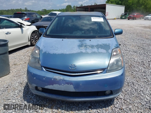 2007 Toyota Prius with VIN JTDKB20U377558458, listed as a IAAI auction lot 42121811 with 1 mi miles. Bid and sale history available at carsss.com. Image 6.