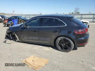 2015 Porsche Macan S with VIN WP1AB2A50FLB62561, listed as a Copart auction lot 46398925 with 90,180 mi miles and Salvage Title. Bid and sale history available at carsss.com. Image 2.