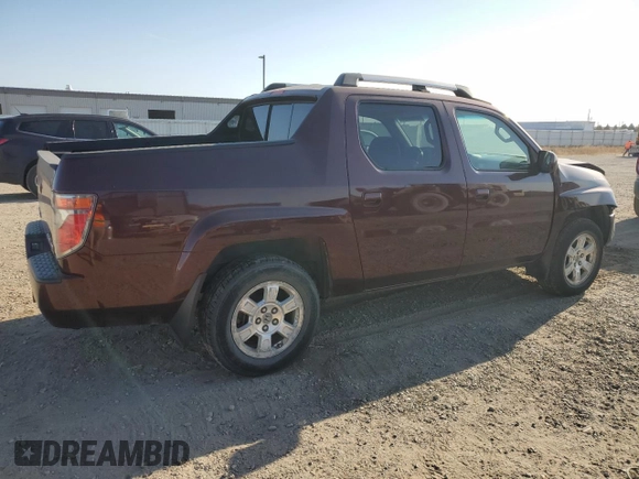 2007 Honda Ridgeline RTL w/Leather with VIN 2HJYK16527H522359, listed as a Copart auction lot 75229004 with 190,597 mi miles and Salvage Title. Bid and sale history available at carsss.com. Image 3.