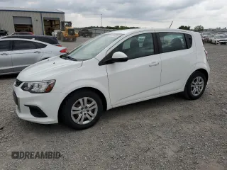 2018 Chevrolet Sonic LT with VIN 1G1JG6SH9J4125507, listed as a Copart auction lot 55195905 with 142,414 mi miles and Salvage title. Bid and sale history available at DreamBid. Image 1.