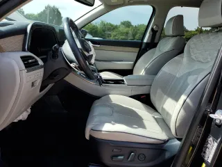 2021 Hyundai Palisade Limited z VIN KM8R54HE9MU231571, wystawiony jako Copart lot #55857215 z przebiegiem 41 841 mil mil oraz Szkoda całkowita • Salvage title. Historia ofert i sprzedaży dostępna na DreamBid. Obrazek 7.