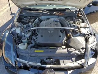 2003 Nissan 350Z Enthusiast with VIN JN1AZ34DX3T104476, listed as a Copart auction lot 50539365 with 158,726 mi miles and Salvage Title. Bid and sale history available at carsss.com. Image 11.