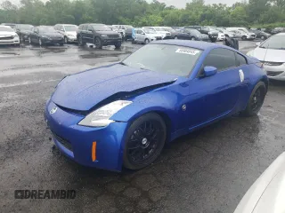 2003 Nissan 350Z Performance z VIN JN1AZ34D13T101756, wystawiony jako Copart lot #58984045 z przebiegiem 73 196 mil mil oraz Szkoda całkowita • Salvage title. Historia ofert i sprzedaży dostępna na DreamBid. Obrazek 1.