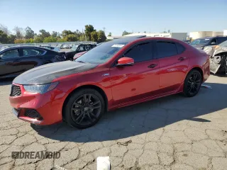 2020 Acura TLX w/Advance Pkg with VIN 19UUB3F88LY000121, listed as a Copart auction lot 71246914 with 33,202 mi miles and Salvage Title. Bid and sale history available at carsss.com. Image 1.