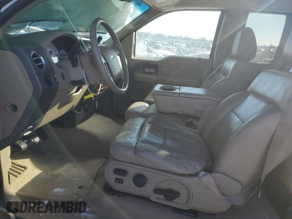 2005 Ford F-150 XLT with VIN 1FTPX14555NA48125, listed as a Copart auction lot 46129885 with 203,695 mi miles and Salvage Title. Bid and sale history available at carsss.com. Image 7.