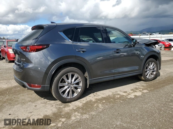 2020 Mazda CX-5 Grand Touring with VIN JM3KFBDM5L0737724, listed as a Copart auction lot 49209005 with 45,031 mi miles and Salvage Title. Bid and sale history available at carsss.com. Image 3.