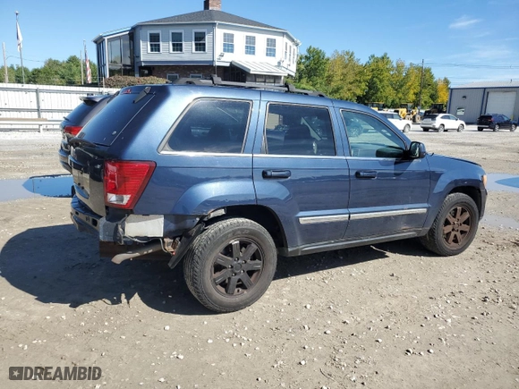 2009 Jeep Grand Cherokee Limited with VIN 1J8GR58K09C537768, listed as a Copart auction lot 72488774 with 169,100 mi miles and Clean Title. Bid and sale history available at carsss.com. Image 3.