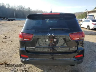 2019 Kia Sorento L with VIN 5XYPG4A33KG580626, listed as a Copart auction lot 44008935 with 95,071 mi miles and Salvage Title. Bid and sale history available at carsss.com. Image 6.