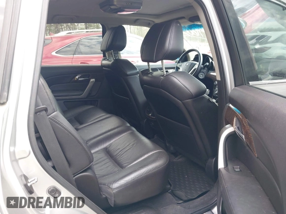2010 Acura MDX Technology Pkg with VIN 2HNYD2H64AH516221, listed as a IAAI auction lot 41996039 with 215,562 mi miles. Bid and sale history available at carsss.com. Image 8.
