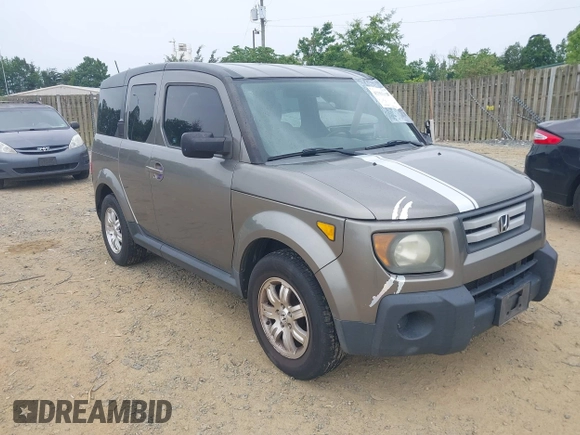 2008 Honda Element EX z VIN 5J6YH28718L012106, wystawiony jako IAAI lot #42365078 z przebiegiem 268 554 mil mil oraz . Historia ofert i sprzedaży dostępna na DreamBid. Obrazek 1.